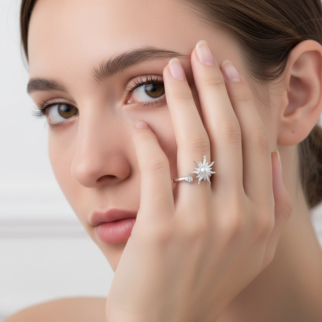 Pierścionek Antystresowy „Słońce”