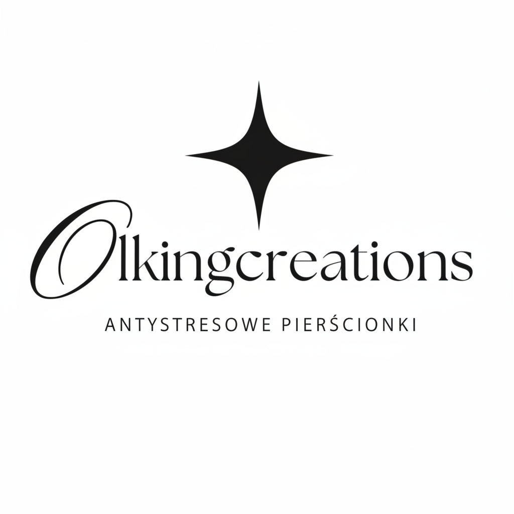 Pierścionek Antystresowy „Błękitna Stokrotka”